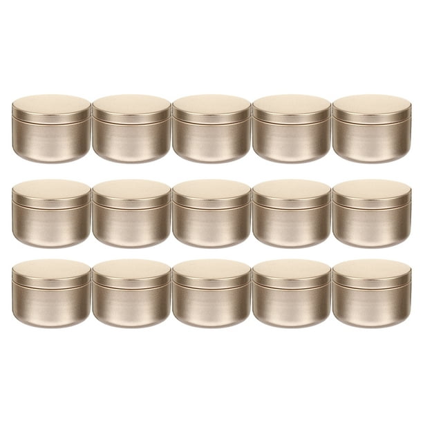 6/12X Constellation Empty Candle Tins Jars Wax Making Storage Case Containers